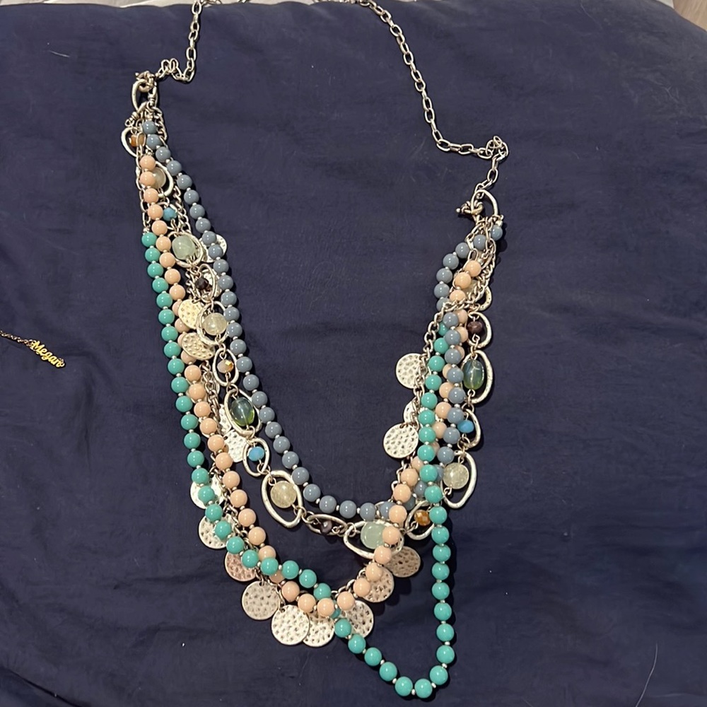 Layered necklace